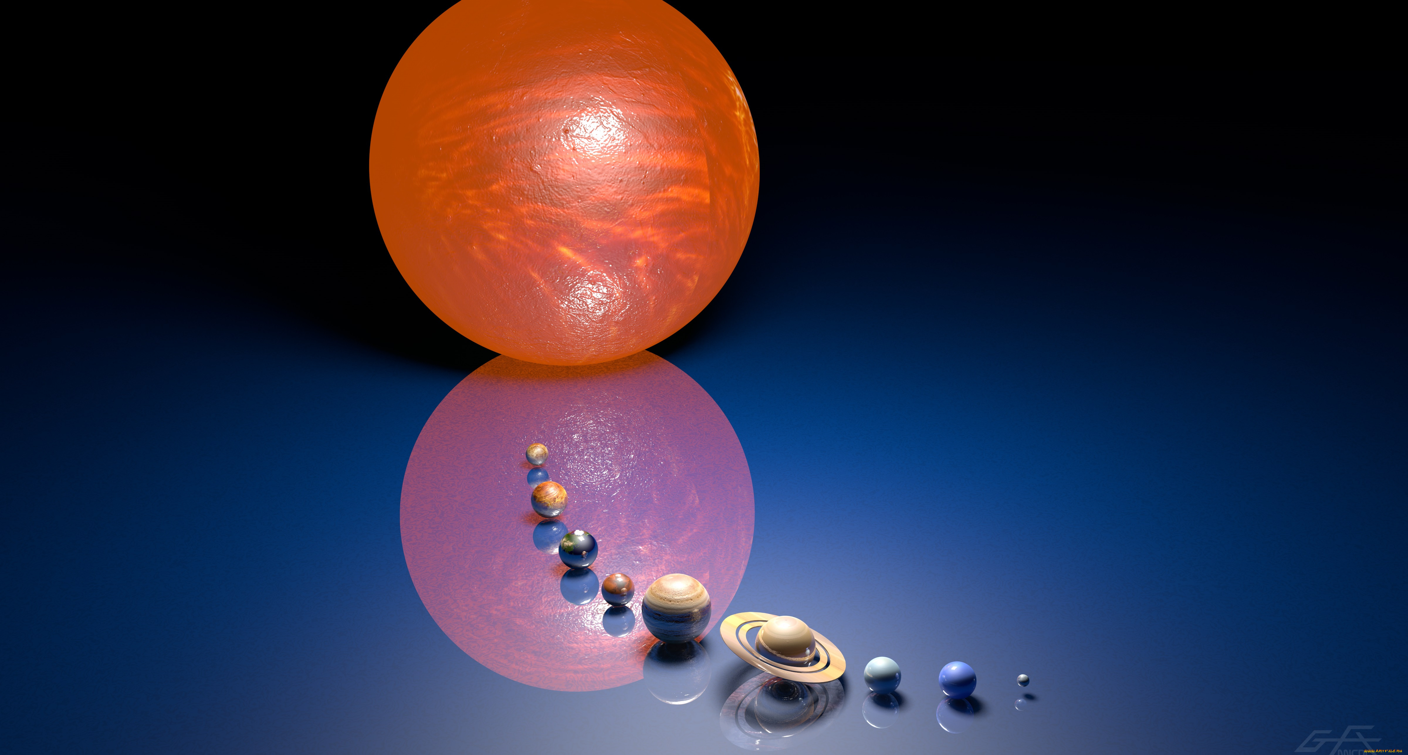 Планеты солнечной системы на рабочий стол